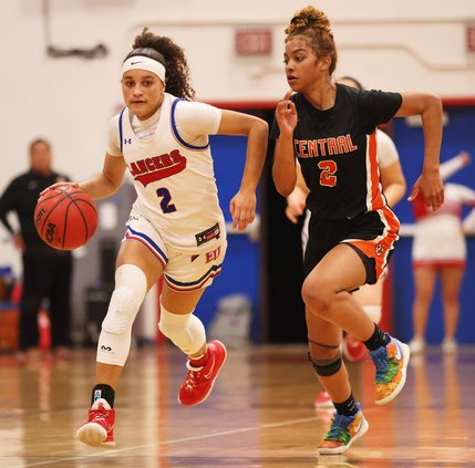 Central-East Union girls basketball