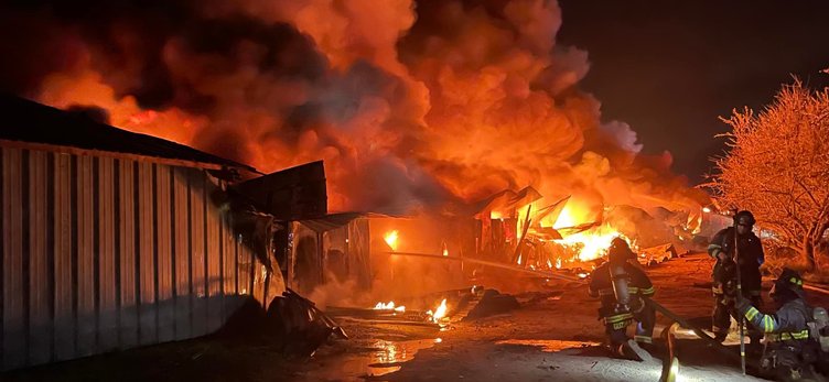 fire north of manteca