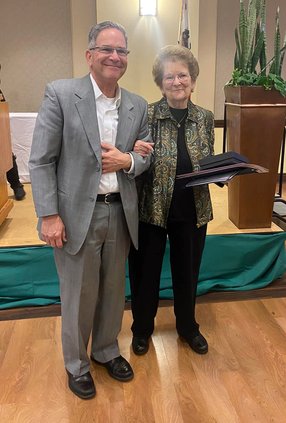 Marge Derby honored