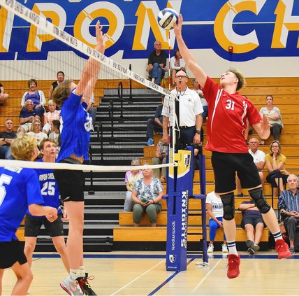 Ripon-Ripon Christian boys volleyball