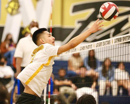 Grace Davis-Lathrop boys volleyball