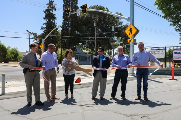 Hilmar crosswalk