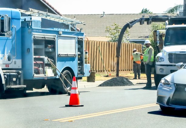 PG&E work