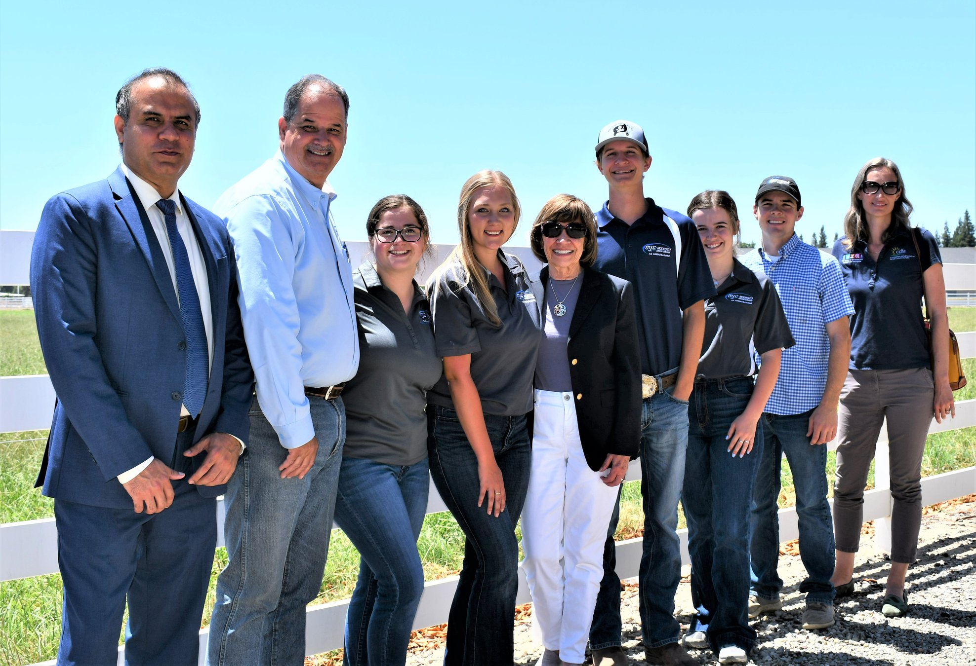 Ag Secretary Ross Visits Modesto Junior College Farm - Oakdale Leader