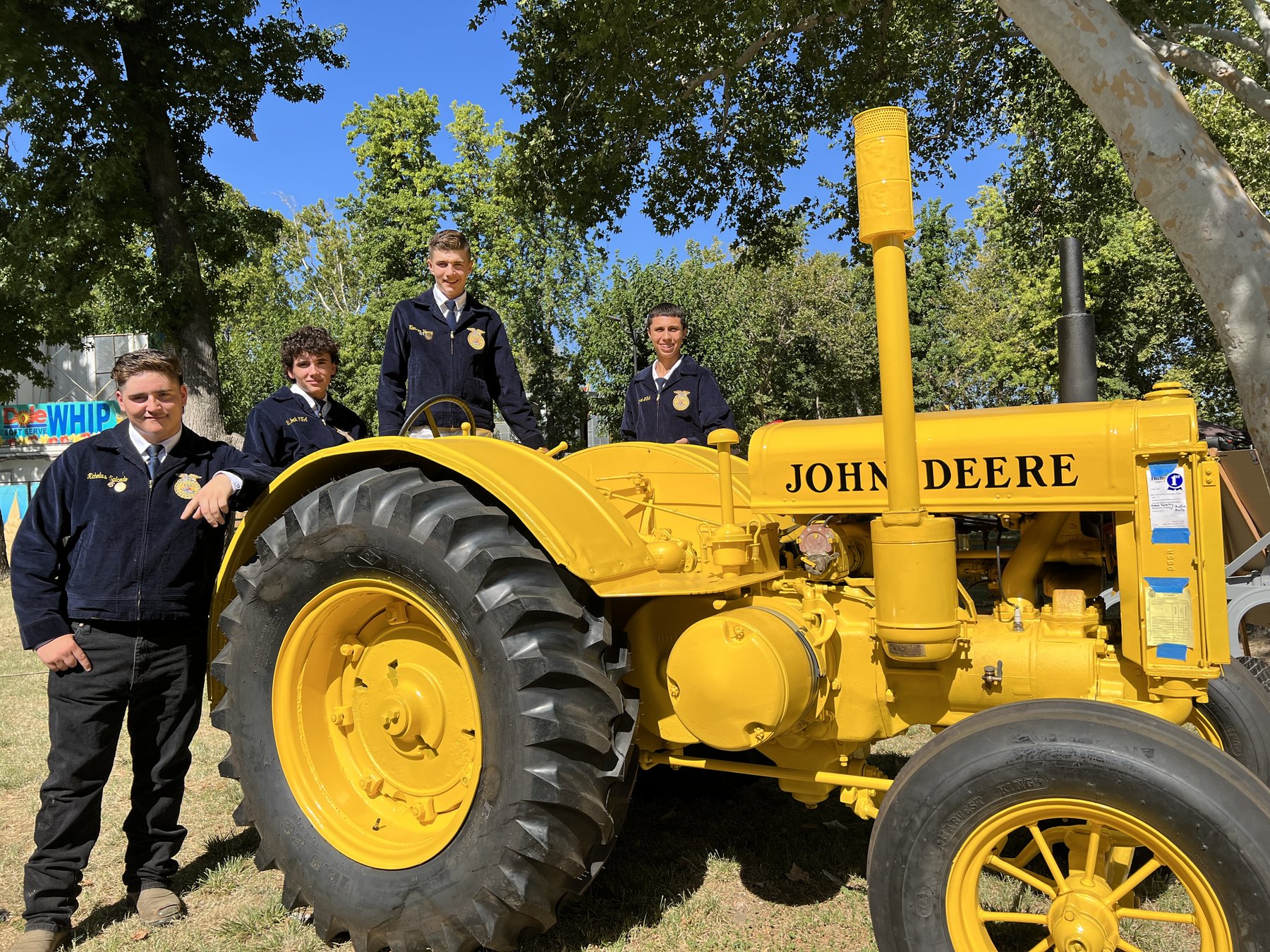 Turlock FFA members refurbish iconic tractor Turlock Journal