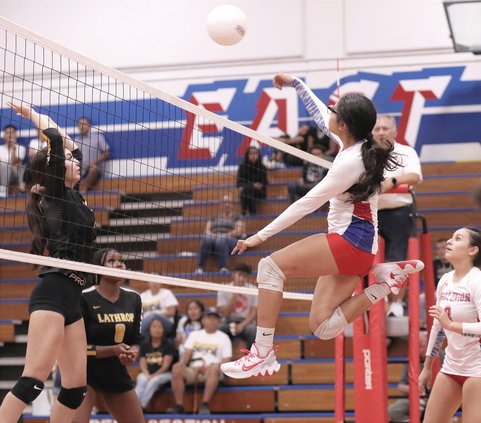 Lathrop-East Union girls volleyball