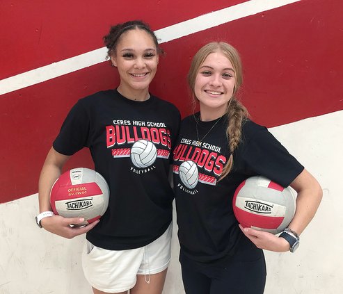 Jada Harris and Abigayil Prado