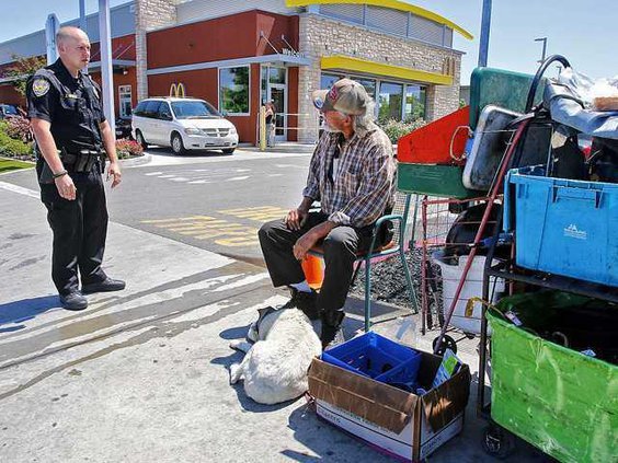 homeless guy