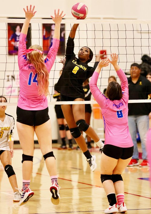 Lathrop-Beyer girls volleyball