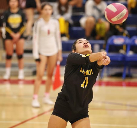 Lathrop-Beyer girls volleyball