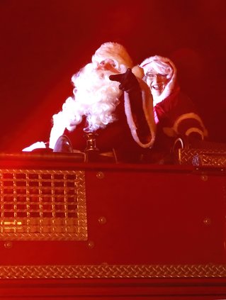 Santa and Mrs. Claus