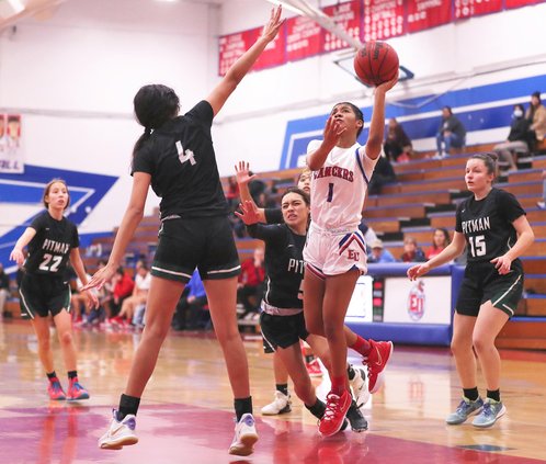 Pitman-East Union girls basketball