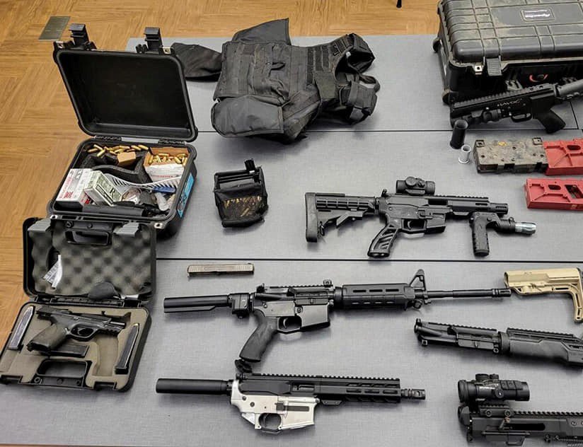 Proactive traffic stop In Lathrop yields cache of illegal guns, ammo Manteca Bulletin