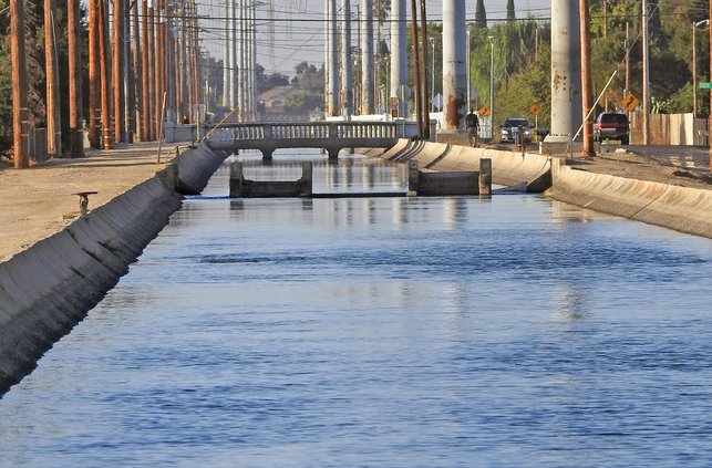 Canal full in Ceres Main Canal