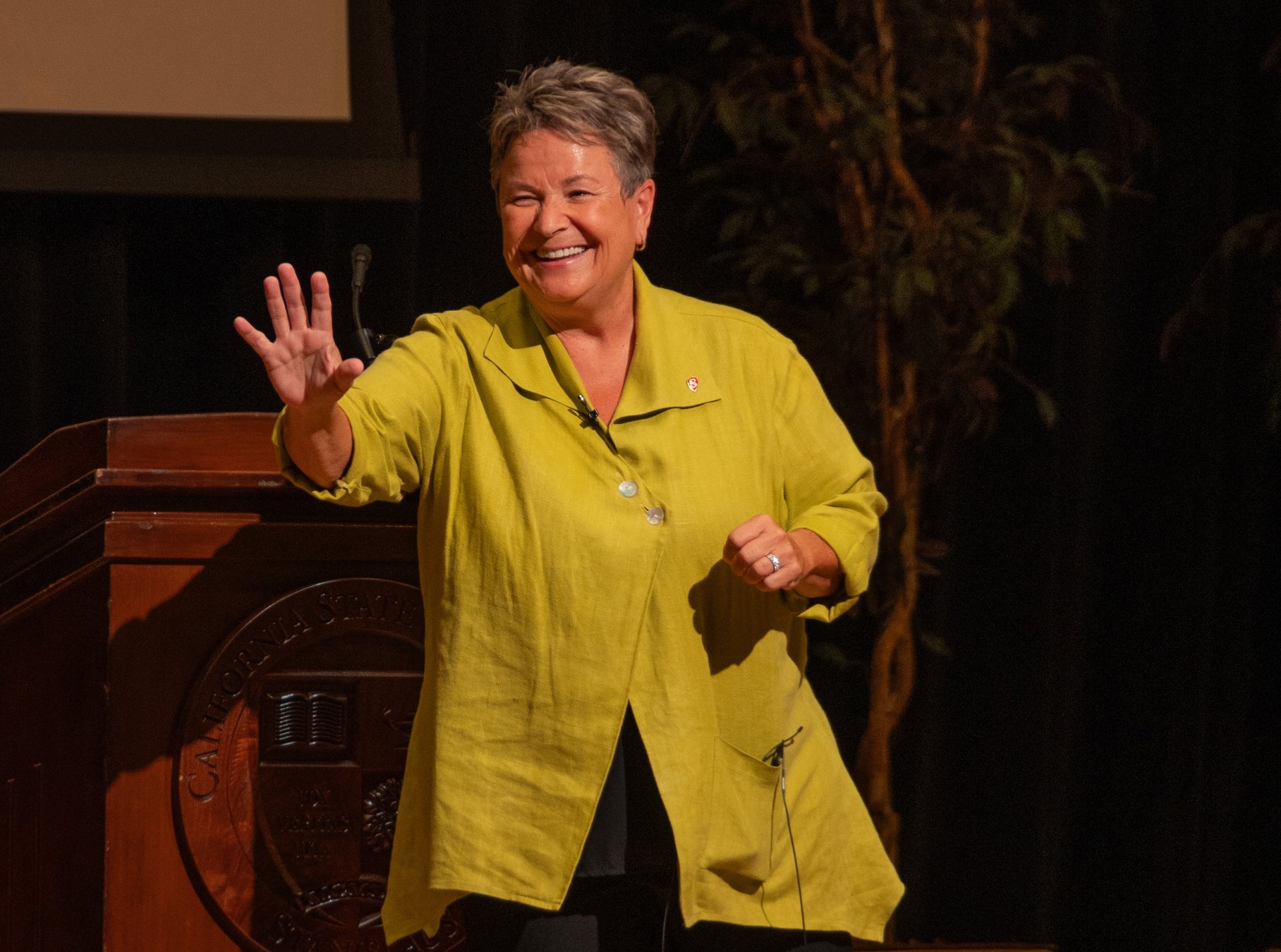 Borrego emphasizes teamwork, community in Stan State Fall