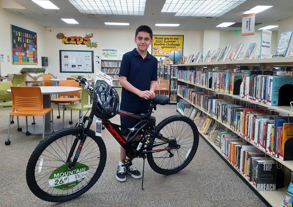 Ray Garay wins bike