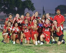 inaugural girls flag football CHS