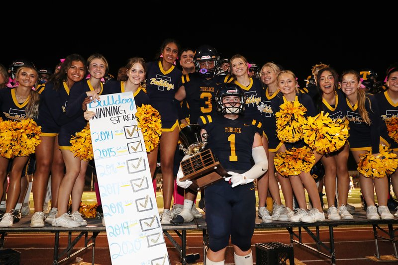 Turlock Harvest Bowl trophy
