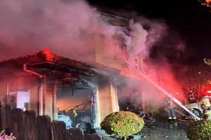 Glasgow Drive fire