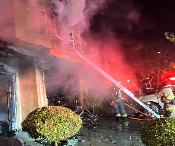 Glasgow Drive fire