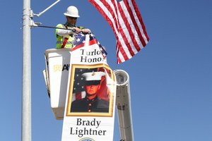 military banner program