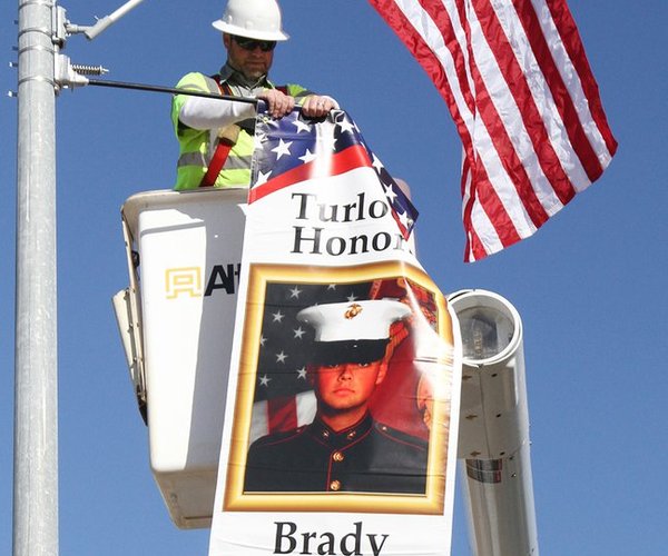 military banner program