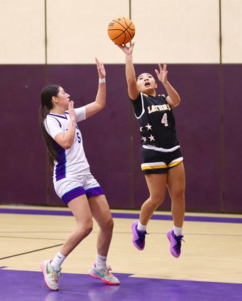 Lathrop-Johansen girls basketball