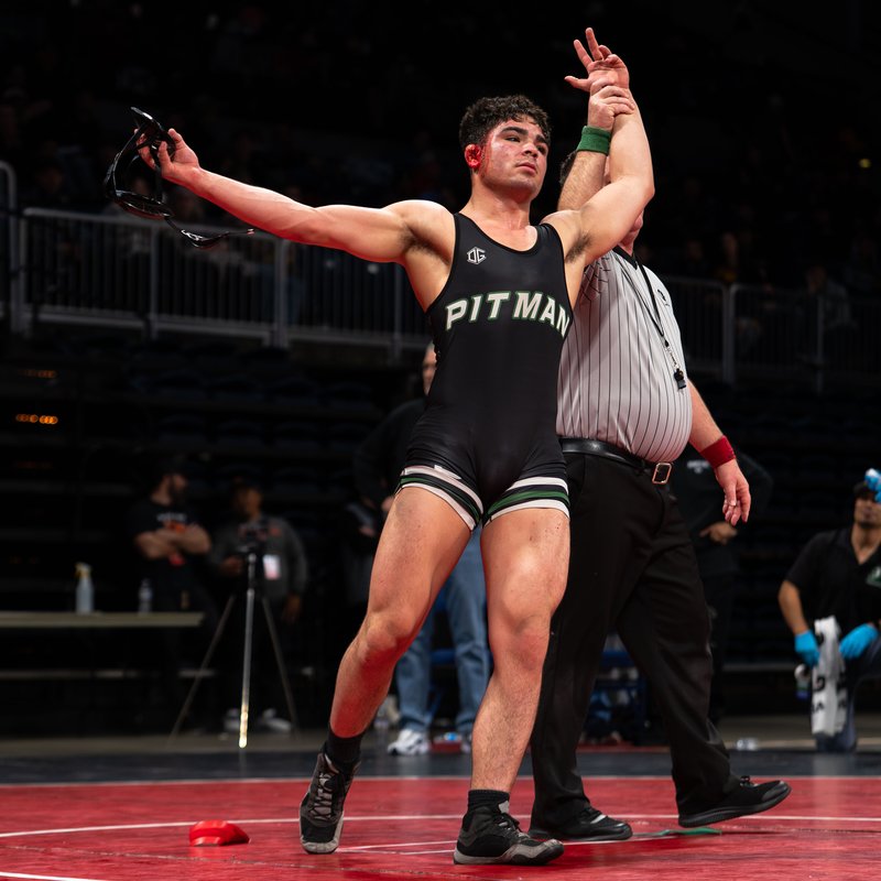 Pitman wrestling Ontiveros