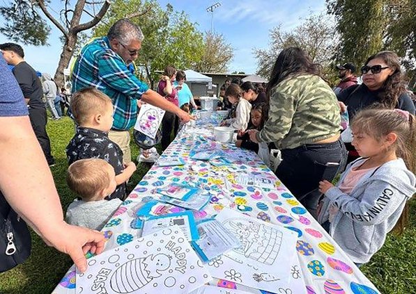 Gustine egg hunt