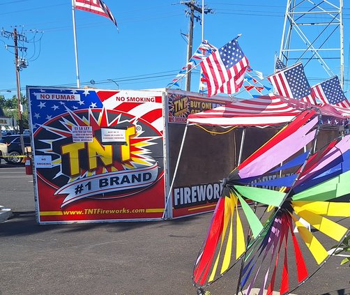 fireworks booth