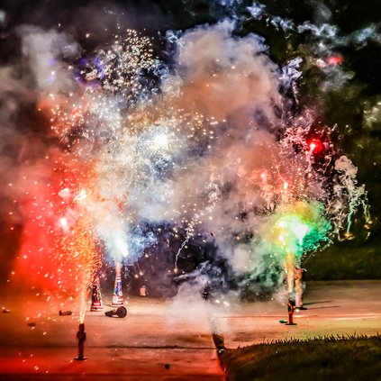 7-10 fireworks