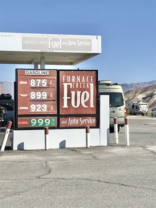 death valley gas