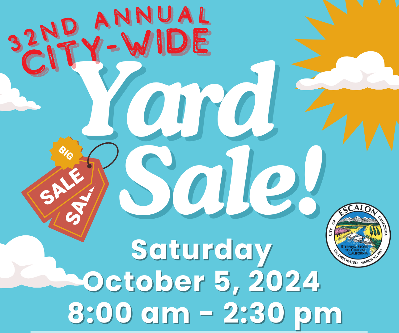 Early October brings annual citywide sale Escalon Times