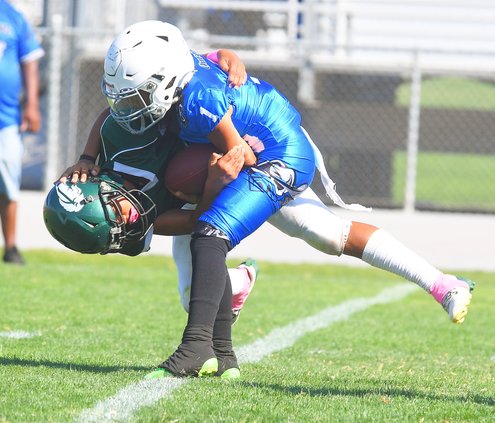 Mudville Outlaws-Manteca Jr Buffaloes JV youth football