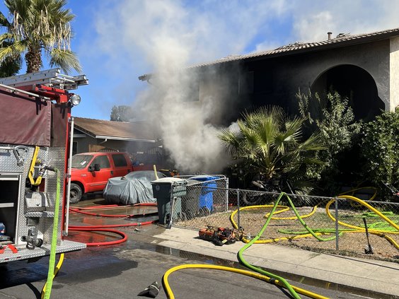 house fire