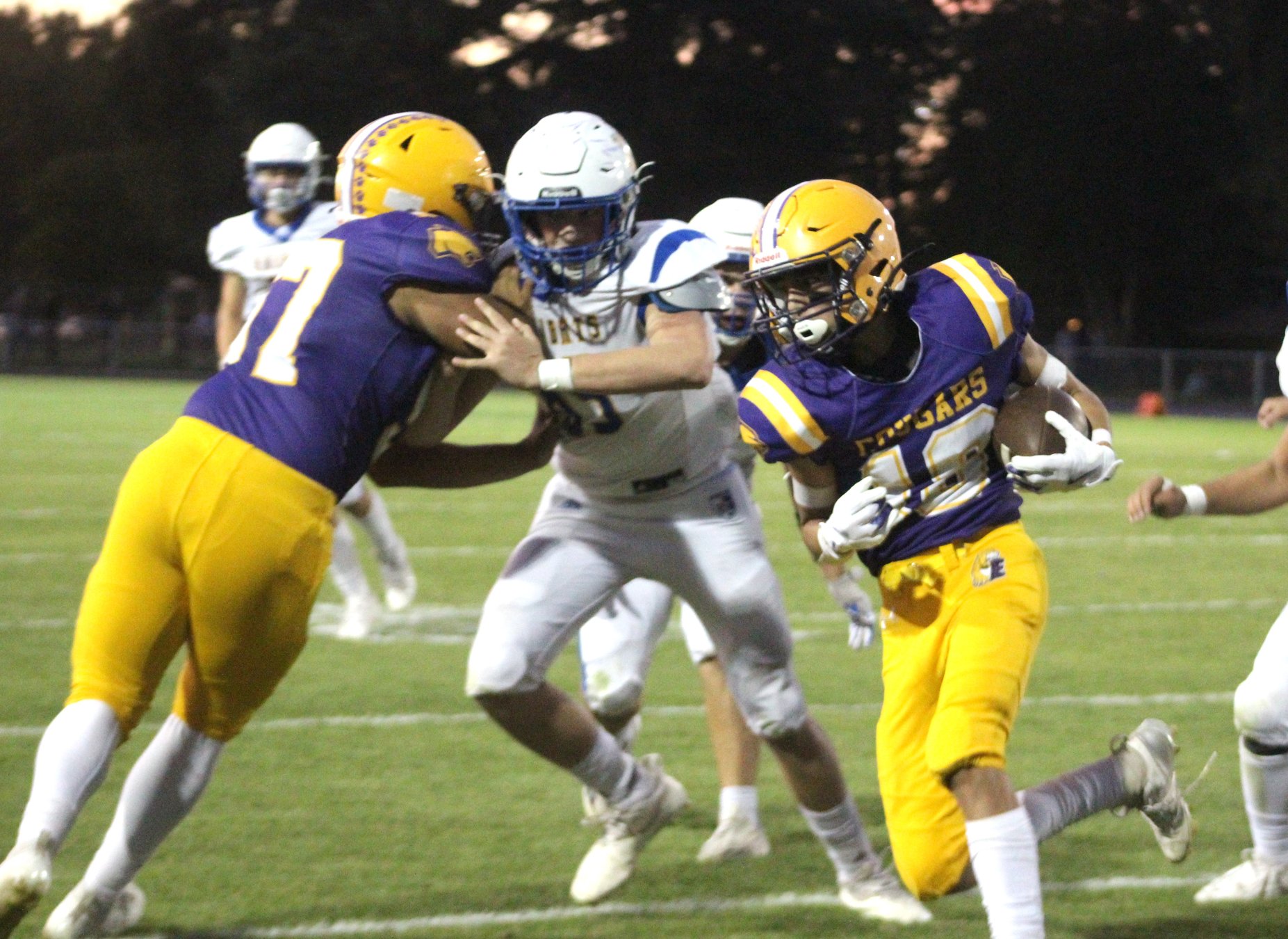 Cougars dominate visiting Knights in varsity football clash Escalon Times