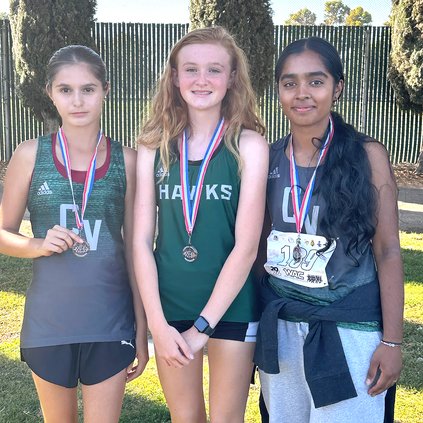 Karen Magallon, Aubrey Tyler-Pannell and Manroop Kaur