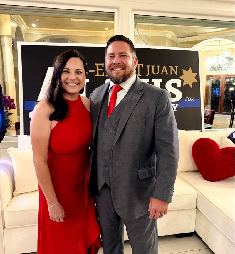 Juan Alanis election night