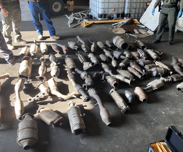 catalytic converter theft ring