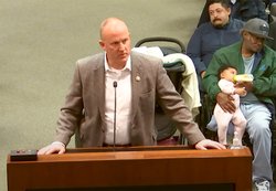 Jeff Dirkse at Supervisors meeting