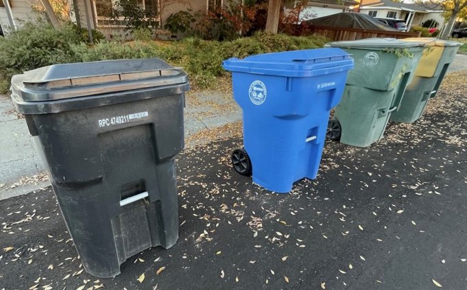 garbage carts
