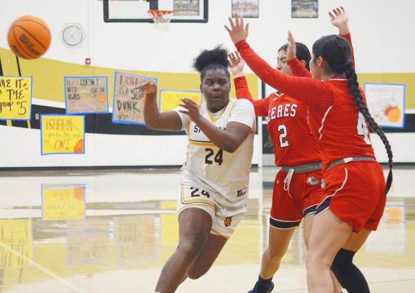 Ceres-Lathrop girls basketball