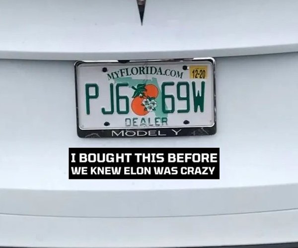 tesla sticker