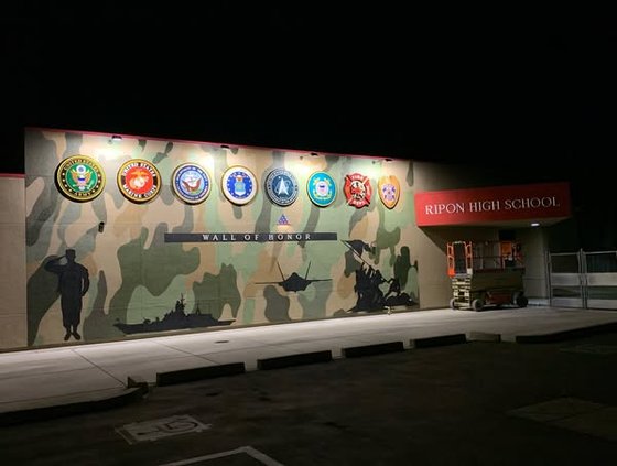 RHS honor wall