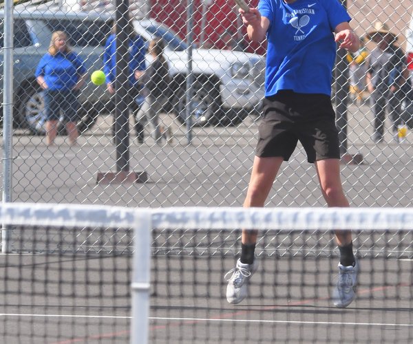 Summerville-Ripon Christian coed tennis