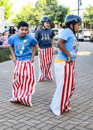 sack race