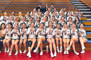 Central Valley’s stunt cheer team