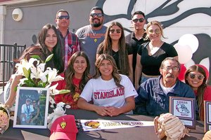 Bulldog softball star Ava Montesdeoca signed