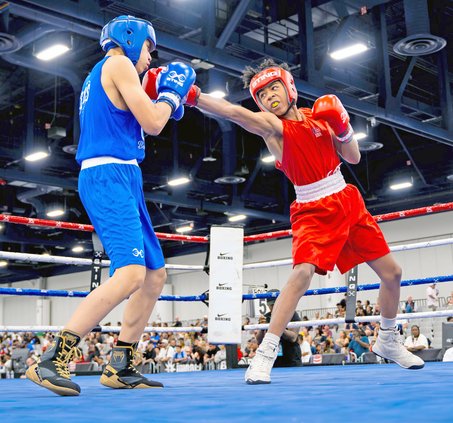 Cesar Chavez Jr. High grad Damon Flores won