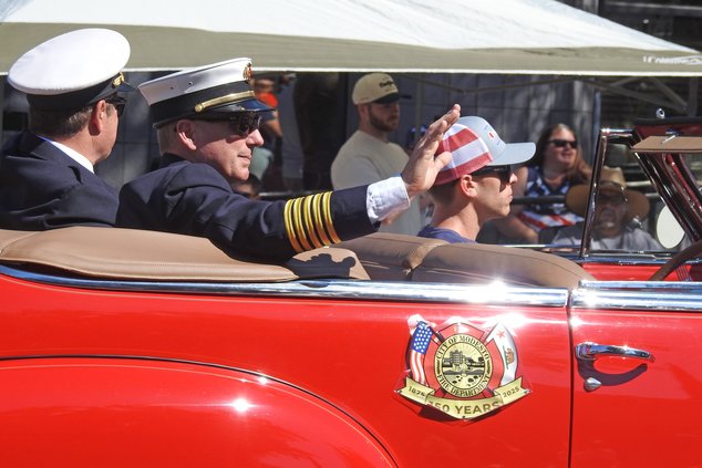 Modesto Fire Chief Kevin Wise,